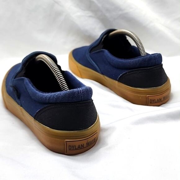 HUF DYLAN WAVE STYLE SCOTT SKATEBOARDING SNEAKERS CANVAS GUM SOLES BLUE IN GUC main image 11